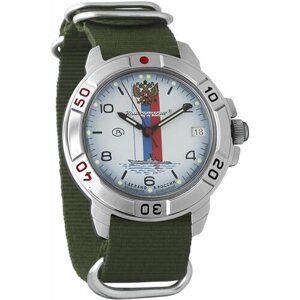 Наручные часы Восток Мужские наручные часы Восток Командирские 431330, зеленый