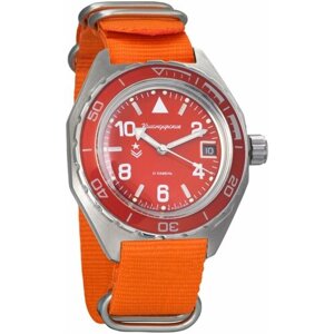 Наручные часы Восток Мужские наручные часы Восток Командирские 650841, оранжевый