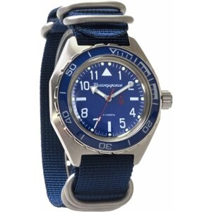 Наручные часы Восток Мужские наручные часы Восток Командирские 650852, синий