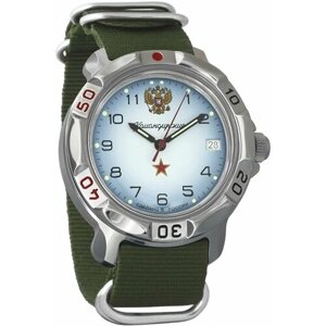 Наручные часы Восток Мужские наручные часы Восток Командирские 811323, зеленый