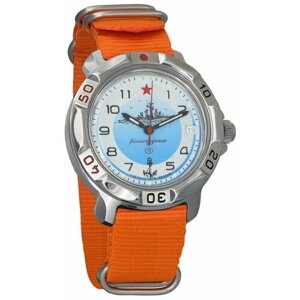 Наручные часы Восток Мужские наручные часы Восток Командирские 811879, оранжевый