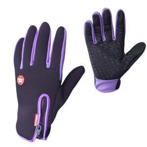 Неопреновые перчатки "Holygolem mod12/2"фиолет, L)