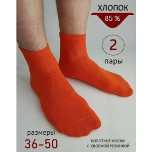 Носки BIZ-ONE, 2 пары, размер 42-43, оранжевый