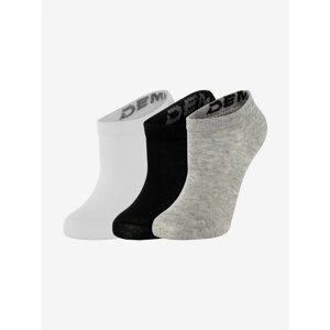 Носки Demix 3 пары, размер 34/36, серый