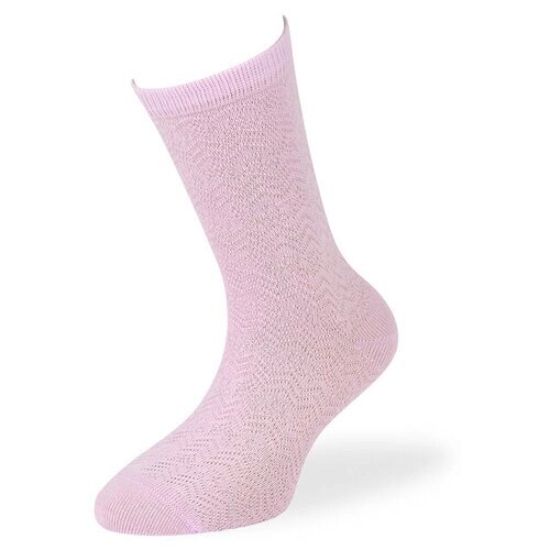 Носки детские Omsa 22A02 ажур, размер 23-26, rosa chiaro (розовый)