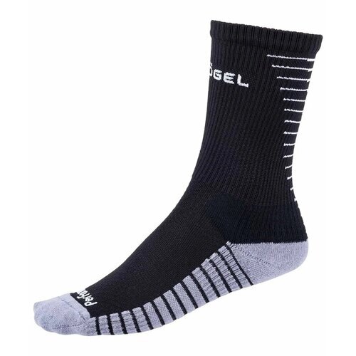 Носки Jogel, размер 37-39, серый, черный
