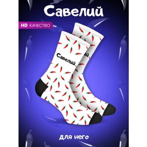 Носки MimiSocks, размер 44/46, мультиколор