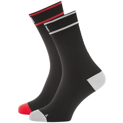 Носки Norfolk Socks, плоские швы, размер 35-38, черный, 2 пары