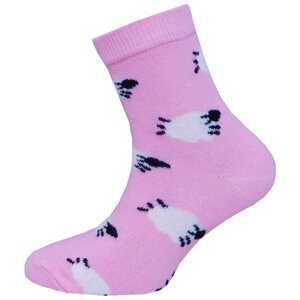 Носки Palama для девочек, размер 12, розовый
