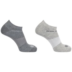 Носки Salomon, размер M, серый, 2 пары