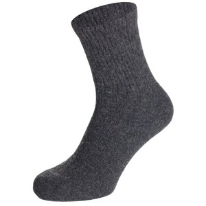 Носки унисекс Larma Socks, 1 пара, классические, вязаные, размер 43-45, черный