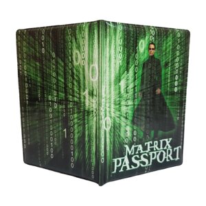 Обложка для паспорта Филькина Грамота, зеленый