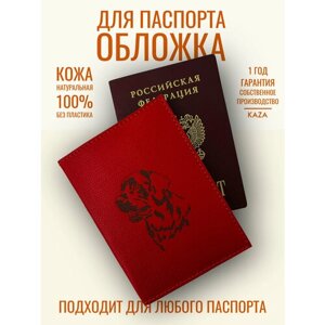 Обложка для паспорта KAZA X-62-8, красный