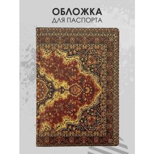 Обложка Milarky, отделение для паспорта, оранжевый, черный