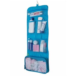 Органайзер для сумки Bloominghome Accents на молнии, крючок для подвешивания, водонепроницаемый, голубой