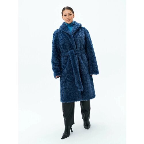Пальто ALEF, размер 50, синий