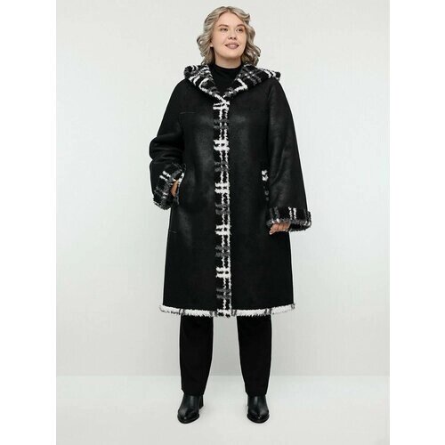 Пальто ALEF, размер 60, черный