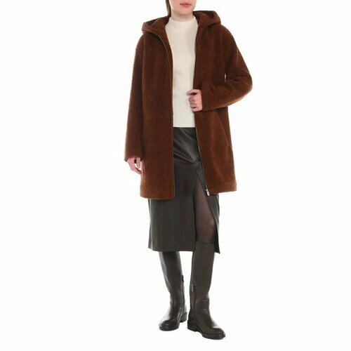 Пальто Calzetti, размер S, коричневый