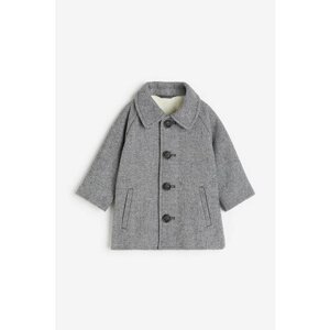 Пальто H&M, размер 74, серый