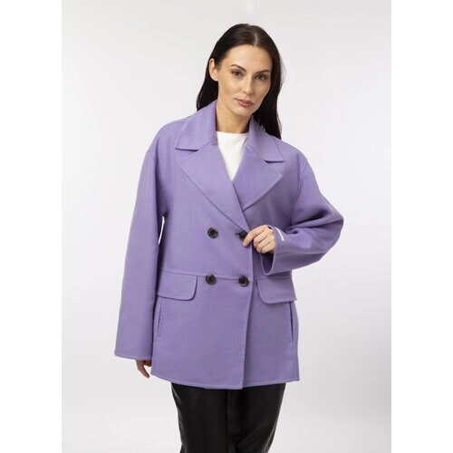 Пальто iBlues, размер 44, фиолетовый