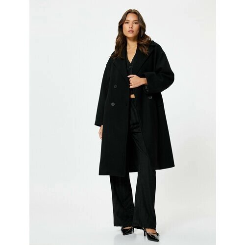 Пальто KOTON, размер 38, черный