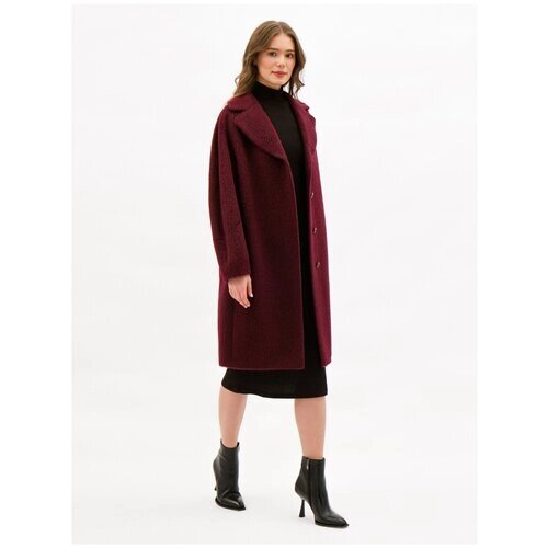Пальто Lea Vinci, размер 50/170, бордовый