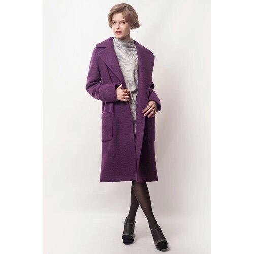 Пальто MARGO, размер 48-50, лиловый, фиолетовый