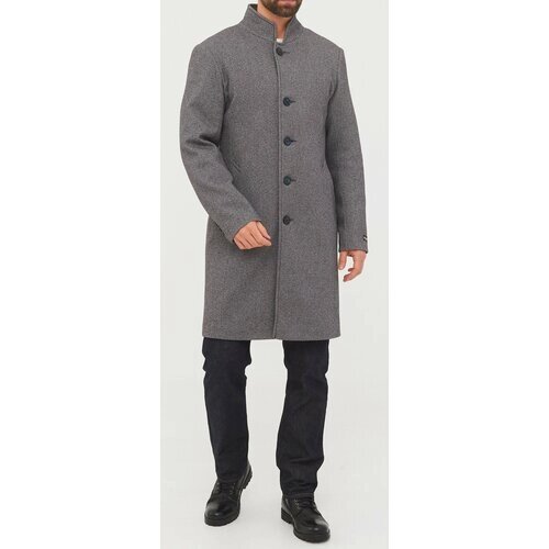 Пальто MISTEKS design, размер 56-182, серый