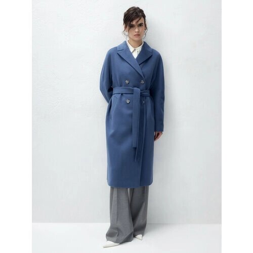 Пальто Pompa, размер 42, синий