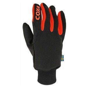 Перчатки COXA, размер 10, черный, оранжевый
