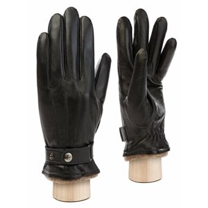 Перчатки ELEGANZZA, размер 10, серый, черный