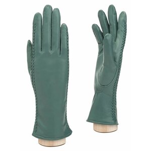 Перчатки ELEGANZZA, размер 7, серый, зеленый