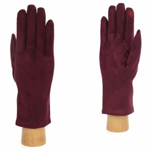 Перчатки FABRETTI, демисезон/зима, утепленные, сенсорные, размер 7, красный