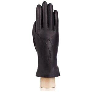 Перчатки LABBRA, демисезон/зима, подкладка, размер 6.5, черный