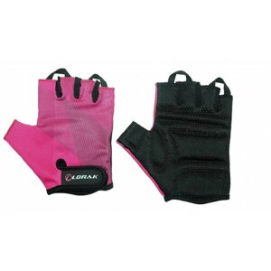 Перчатки Lorak, черный, розовый