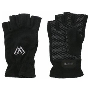 Перчатки MIKADO, размер L, серый, черный