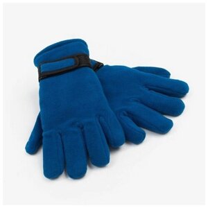 Перчатки Minaku зимние, утепленные, размер 24, синий