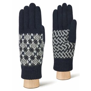 Перчатки Modo Gru зимние, подкладка, вязаные, размер S, белый, синий