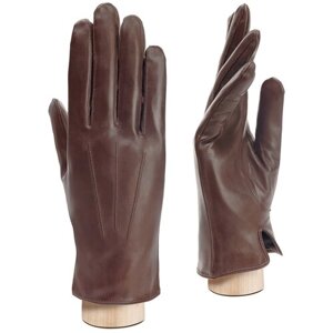 Перчатки мужские кожаные ELEGANZZA, размер 9(M), черный