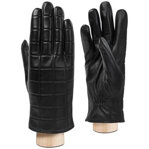 Перчатки мужские кожаные ELEGANZZA, размер 9(M), черный