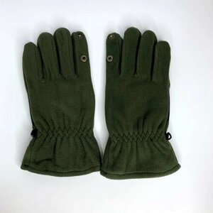 Перчатки мужские зимние флисовые с откидными пальцами