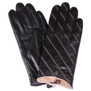 Перчатки Pitas демисезонные, размер 6.5, черный