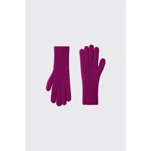 Перчатки prav. da, размер 6.5, фуксия, фиолетовый
