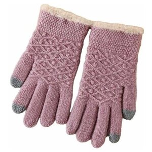 Перчатки , размер 16-21, розовый