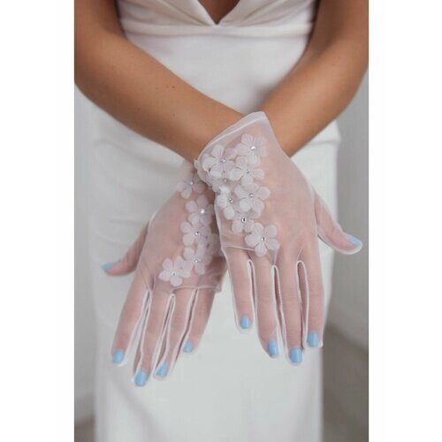 Перчатки Romantic Wedding, белый