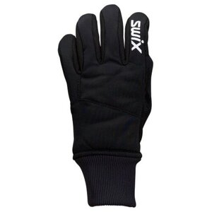 Перчатки Swix, с утеплением, размер 6, черный