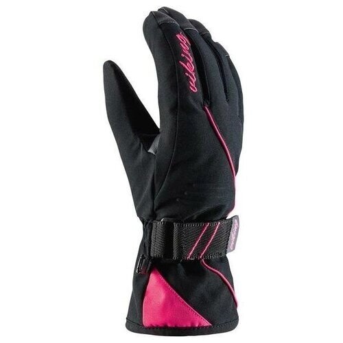 Перчатки Viking, черный, розовый