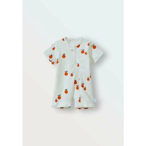 Песочник Toucan for Kids, размер 80-86, оранжевый, белый