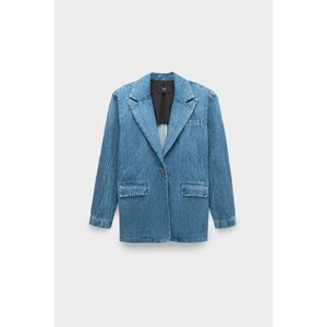 Пиджак 3x1, размер 44, голубой