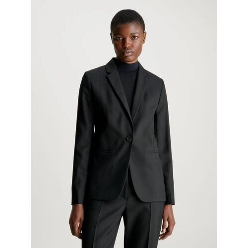 Пиджак calvin KLEIN, размер 36, черный